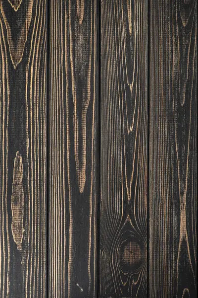 濃い茶色の木の板の背景 — ストック写真