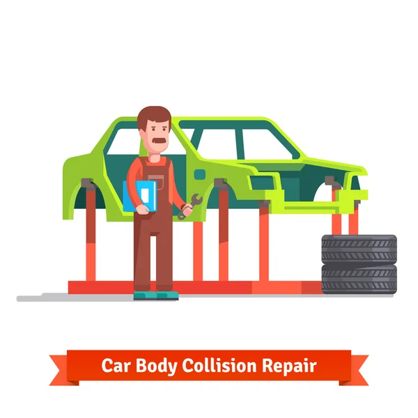 Collision repair Stock Vectors, Royalty Free Collision repair