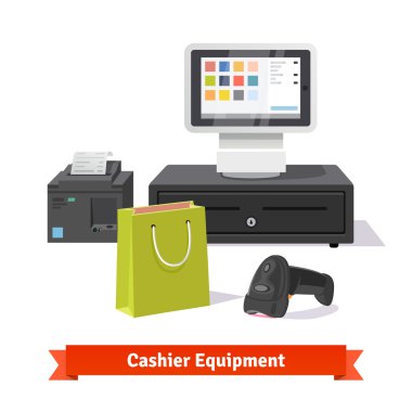 All for small retail business payments clipart