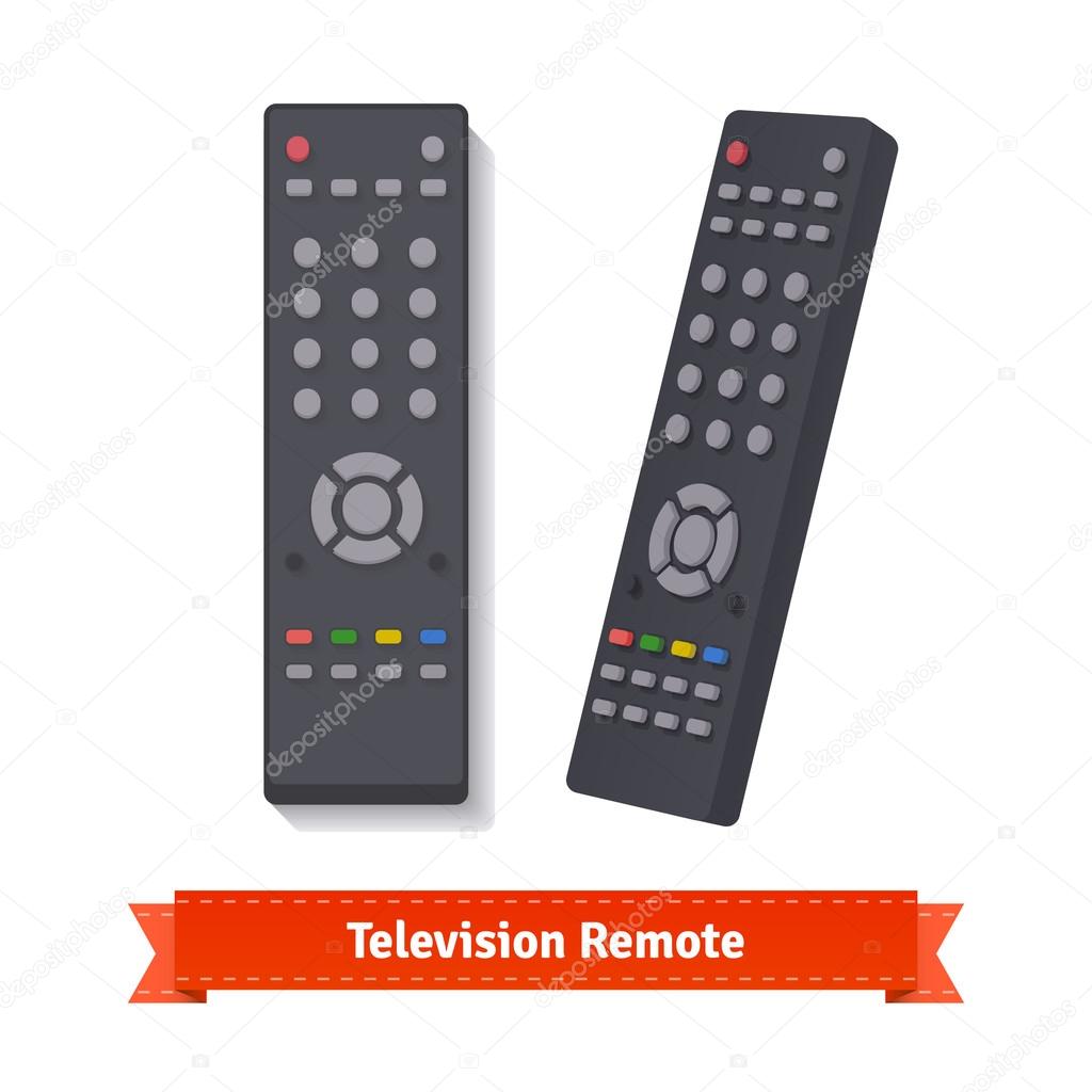 Retro remote control at different angles