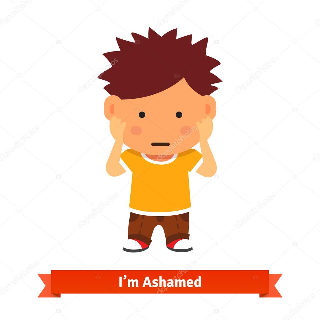 Kid holding his hands on face Stock Vector Image by ©IconicBestiary #88738336 Kid holding his hands on face Stock Vector Image by ©IconicBestiary #88738336