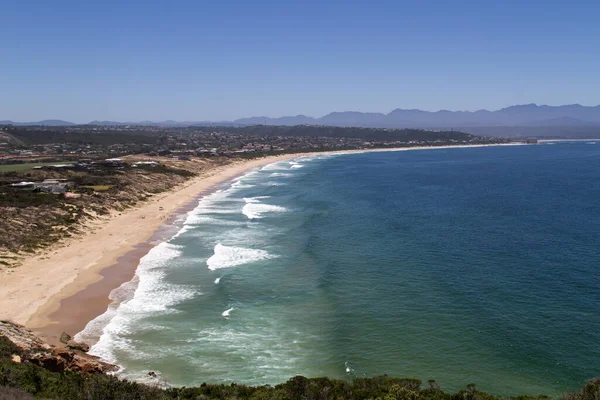 Παραλία Και Ακτογραμμή Στο Plettenberg Bay Νότια Αφρική — Φωτογραφία Αρχείου