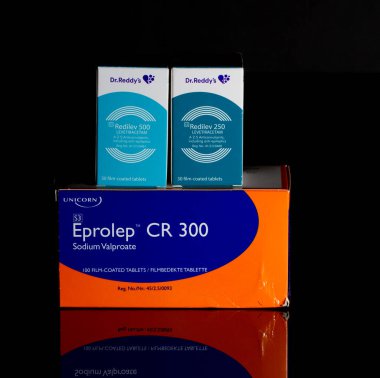 Epilepsi tedavisi için ilaçlar.