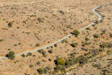 Zebra Dağı Ulusal Parkı, Güney Afrika: Topoğrafya ve veld tipi hakkında fikir veren manzaranın genel görünümü