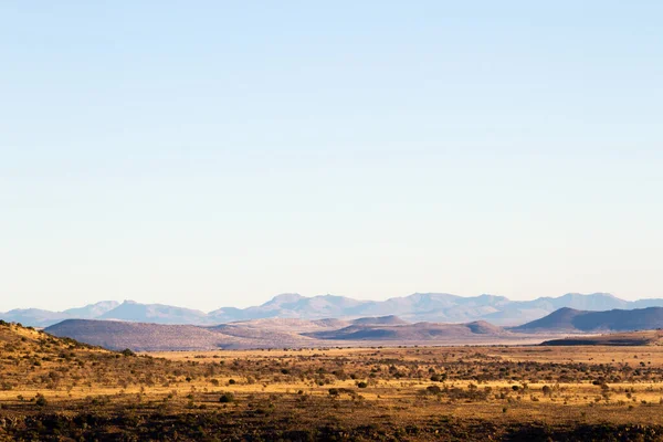 Mountain Zebra National Park Sydafrika Allmän Bild Landskapet Ger Uppfattning — Stockfoto