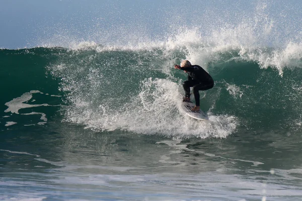 Surfing Vid Vic Victoria Bay George Sydafrika — Stockfoto