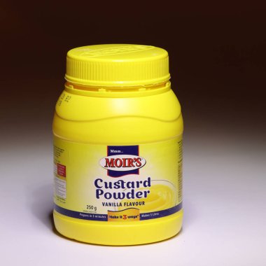 Güney Afrikalı Moir 'in muhallebi tozu.