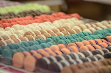 Çikolata gösterisi sırasında sergi 