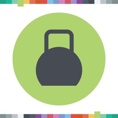 Fitness Ağırlık simgesi.