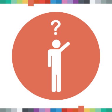 Erkek sopa rakam bir soru sordu.