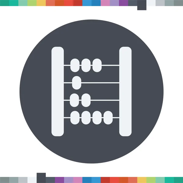 Oude calculatorpictogram. — Stockvector