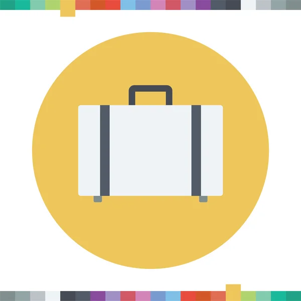 Icono de equipaje . — Vector de stock