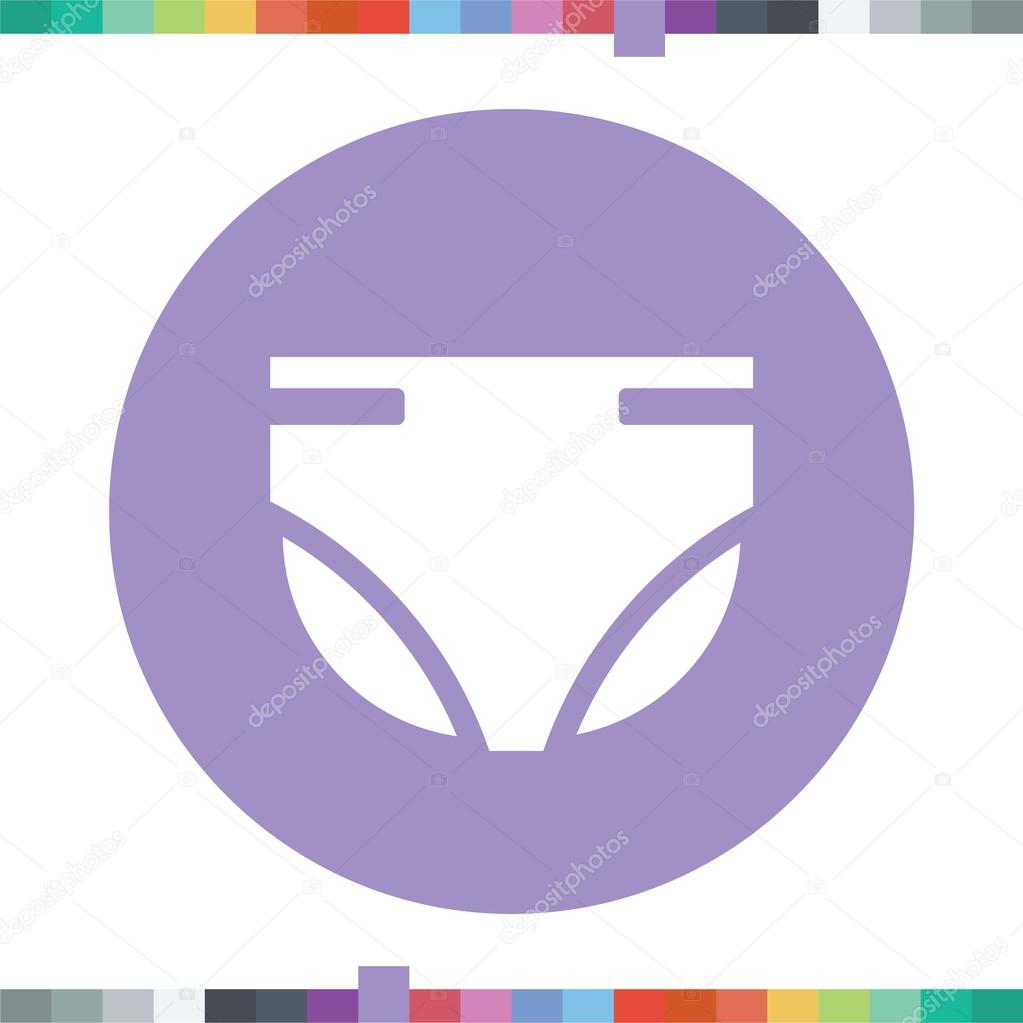 Diapers icon.