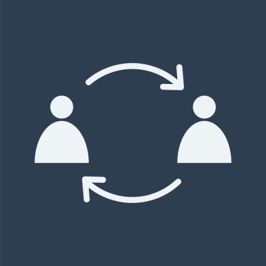 Satım sözleşmesi simgesi. İş simgesi.