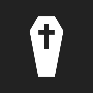 Tabut simgesi. Cadılar Bayramı simgesi.