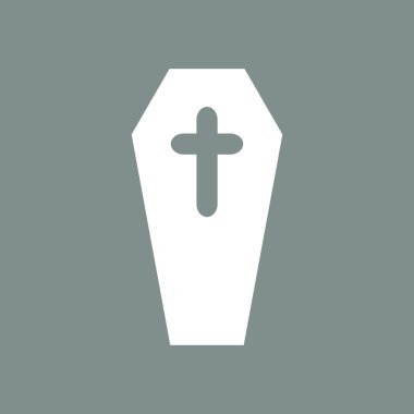 Tabut simgesi. Cadılar Bayramı simgesi.