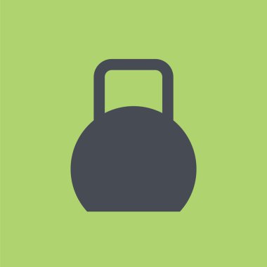 Fitness Ağırlık simgesi. Simge kaldırma.