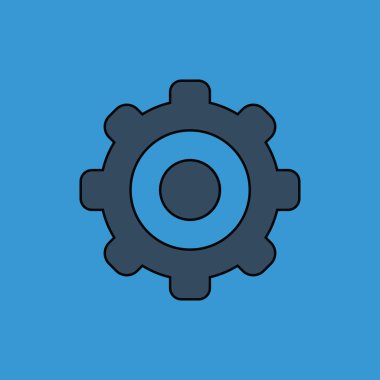 Dişli simgesini. Seçenek sembol simge.