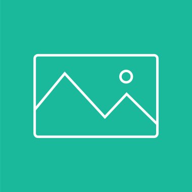 Görüntü simgesi. Resim simgesi.