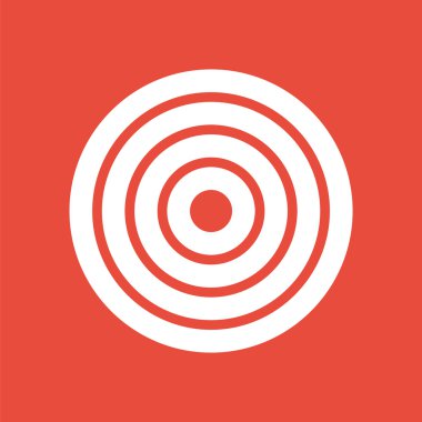 Hedef simgesi. Hedef simgesi.