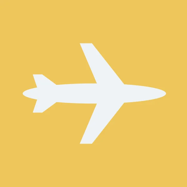 Ikona letadla. Létající ikony. — Stockový vektor