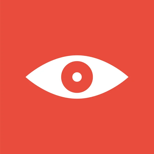 Icono del ojo. Icono de visión . — Vector de stock