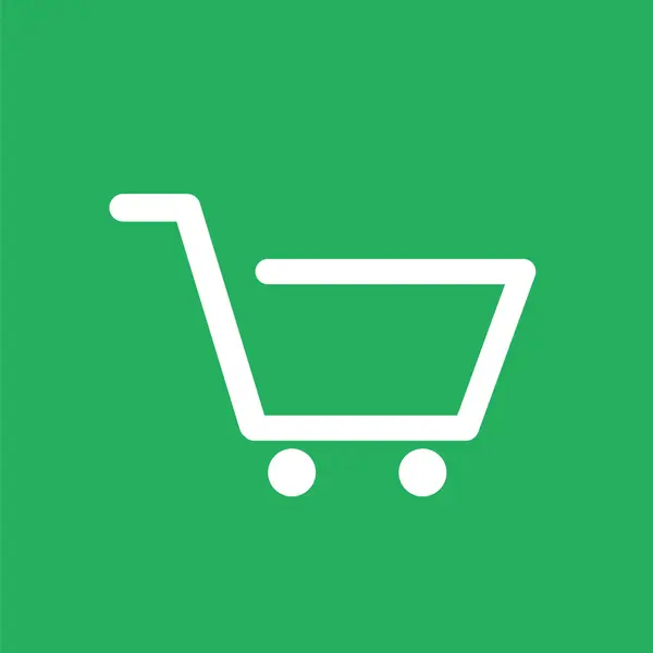 Icono de carrito de compras. Icono de compras online . — Archivo Imágenes Vectoriales