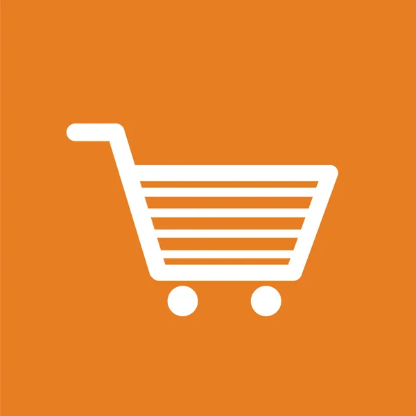 Icono de carrito de compras. Icono de compras online . — Archivo Imágenes Vectoriales