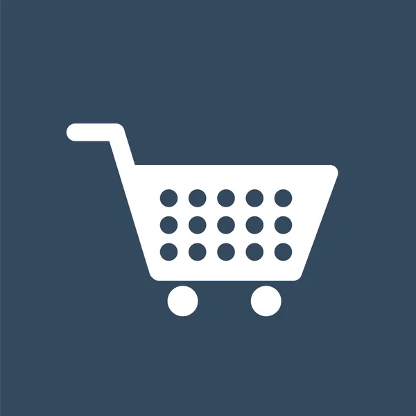 Icono de carrito de compras. Icono de compras online . — Archivo Imágenes Vectoriales