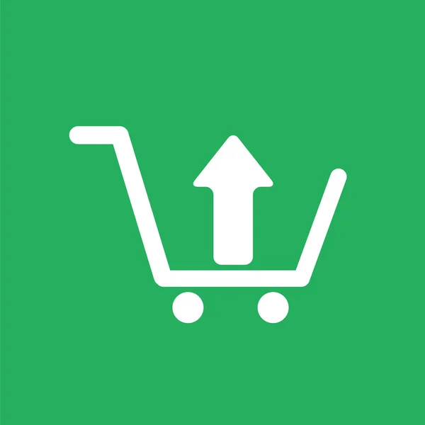 Nákupní košík ikonu. Online nakupování ikony. — Stockový vektor