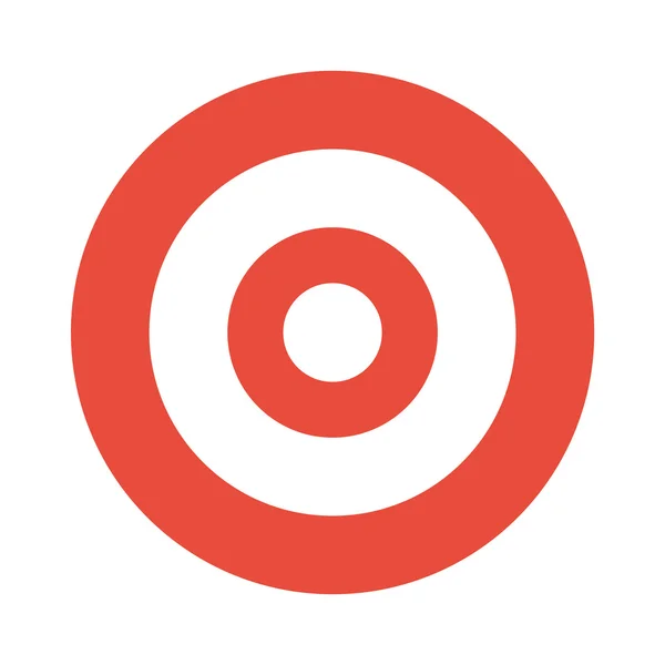 Target icon. Goal icon. — Stock Vector