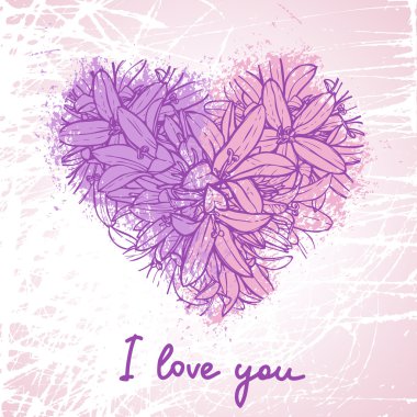 Heart Made Of Flowers Free Vector Eps Cdr Ai Svg Vector Illustration Graphic Art