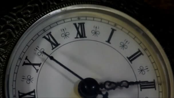 30 segundos reloj antiguo — Vídeo de stock