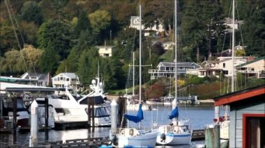 Dock ve marina walkin