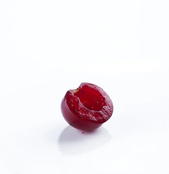 Cherry on a white background — Stock Photo, Image