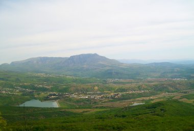 Yaz aylarında Kırım Dağları