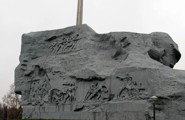 Monumento na fortaleza de Brest, Bielorrússia — Fotografia de Stock