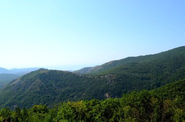 Yaz aylarında Kırım Dağları