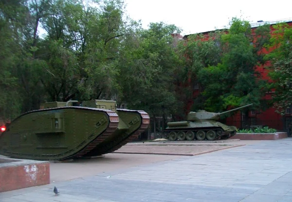 哈尔科夫的坦克 — 图库照片