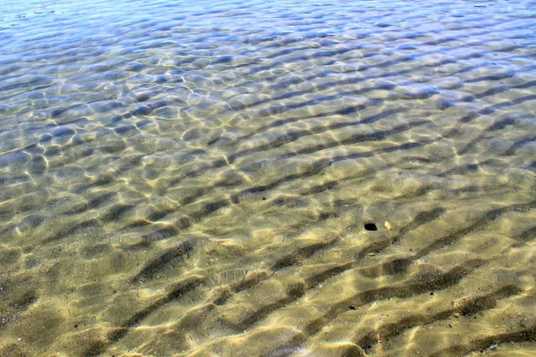 Fondo arenoso del mar — Foto de Stock