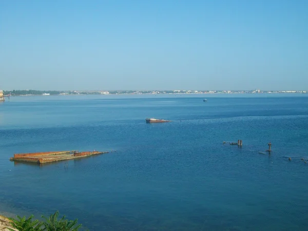 Côte de la mer Noire à Feodosia — Photo