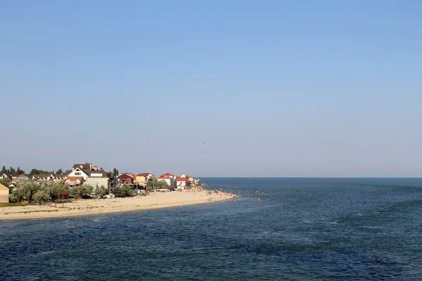 Узбережжі Чорного моря в затоці — стокове фото