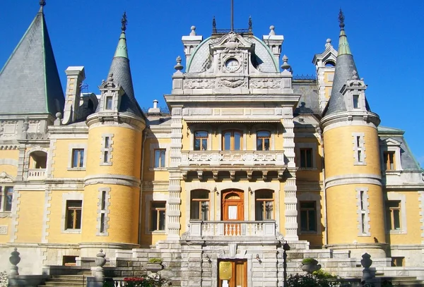 Масандрівський палац в Криму — стокове фото