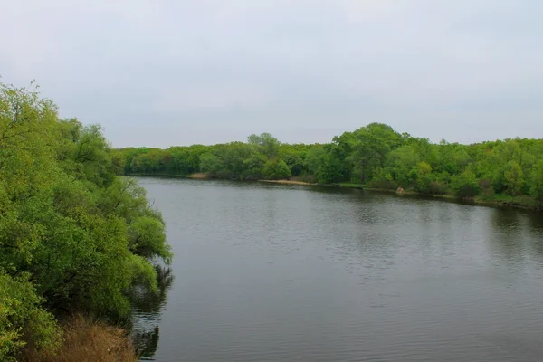 Psyol rivière en Ukraine — Photo