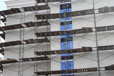 Bina yapım aşamasında 