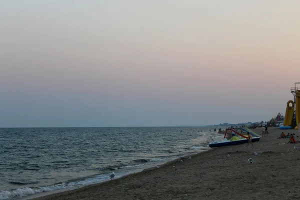 Plage sur la mer Noire — Photo