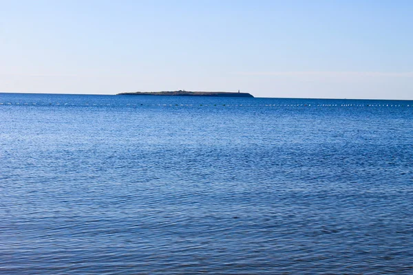 Vista de la isla Berezan en el Mar Negro —  Fotos de Stock