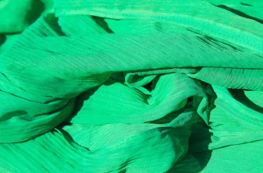 Yeşil kumaş arka plan