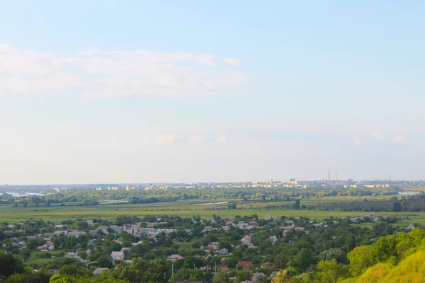 Zobrazit na město Kremenchug — Stock fotografie