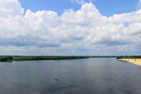 Vista sobre o rio Dnieper — Fotografia de Stock